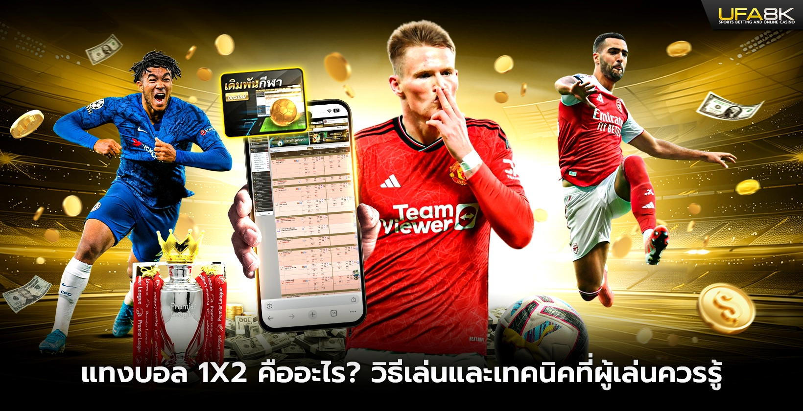 แทงบอล 1X2 คืออะไร วิธีเล่นและเทคนิคที่ผู้เล่นควรรู้